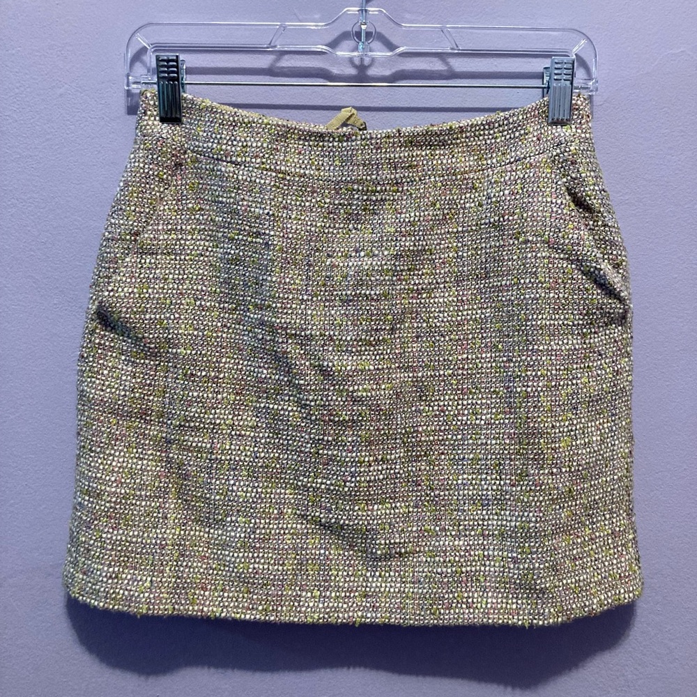 J.Crew Tweed Mini Skirt